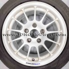 JDM Enkei Sport RC-T5 White 15" Wheel and Tire Set 